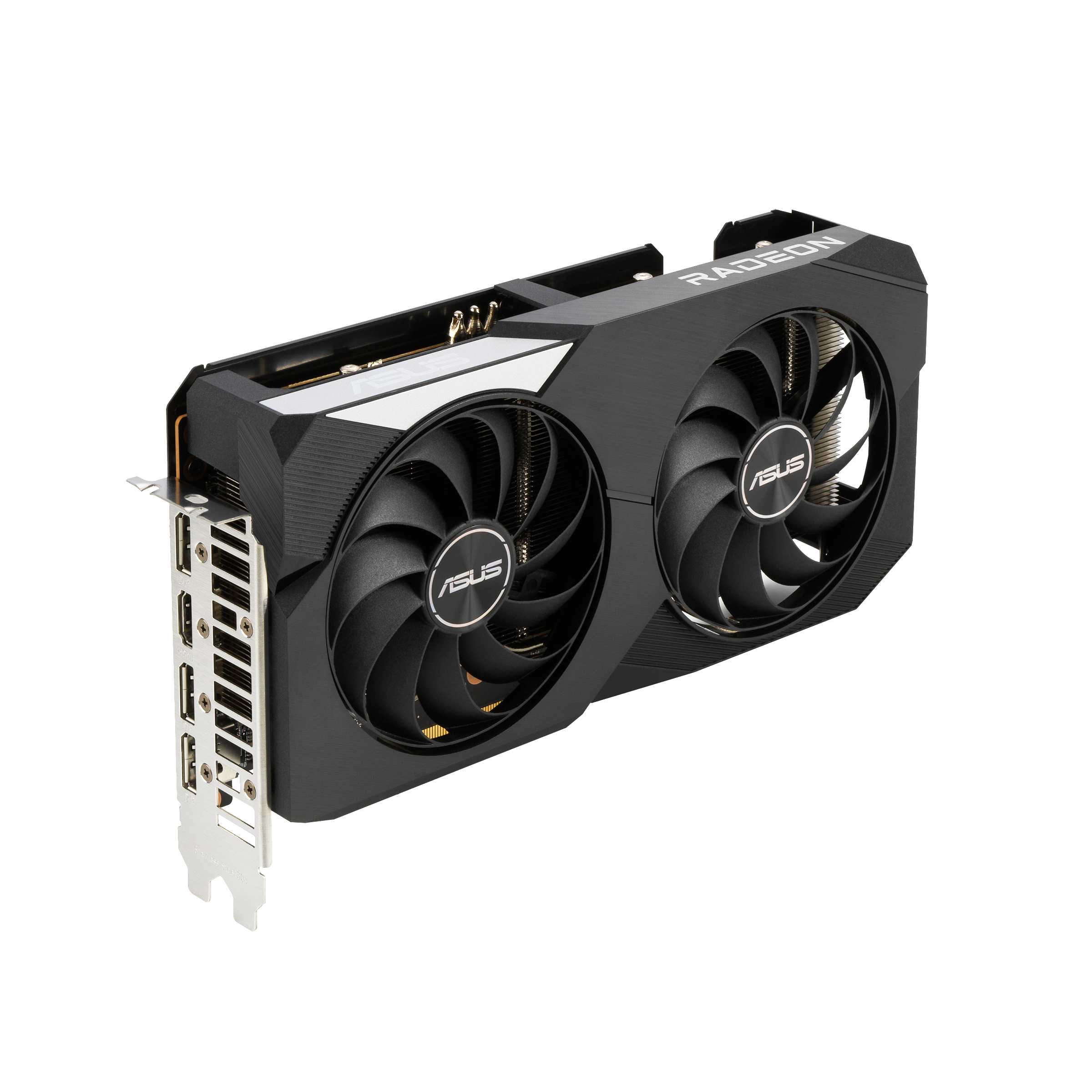 ASUS Radeon™ DUAL RX 6600 XT O8G (90YV0GN1-M0NA00) (AMD, Grafikkarte)