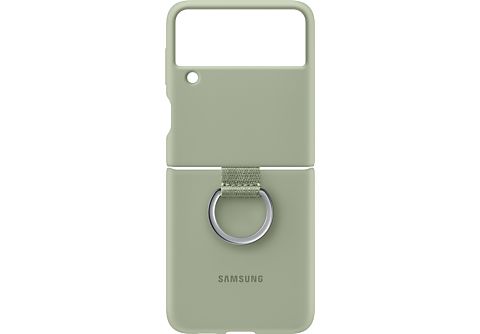 SAMSUNG Galaxy Z Flip3 Silicone Ring Cover OlijfGroen