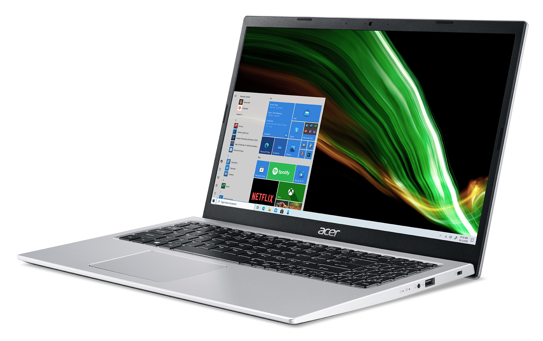 ACER Aspire 3 A315-58G-54CY - 15.6 inch - Intel Core i5 - 16 GB - 512 GB - GeForce MX350