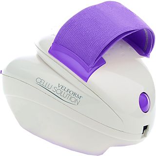 BEST DIRECT Velform Cellu Solution - Anti-Cellulite-Massagegerät (Weiss/Lila)