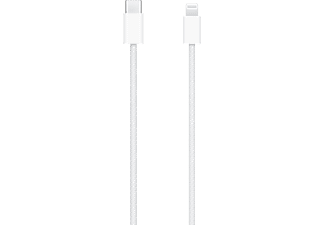APPLE Câble USB-C vers Lightning - Câble USB-C vers Lightning, sans tablette (Blanc)