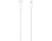 APPLE USB‑C auf Lightning Kabel - USB-C auf Lightning Kabel, Ohne Tablet (Weiss)