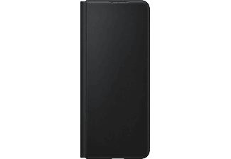 SAMSUNG Galaxy Z Fold3 Leather Flip Cover Zwart