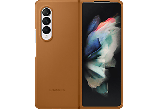 SAMSUNG Galaxy Z Fold3 Leather Cover Bruin