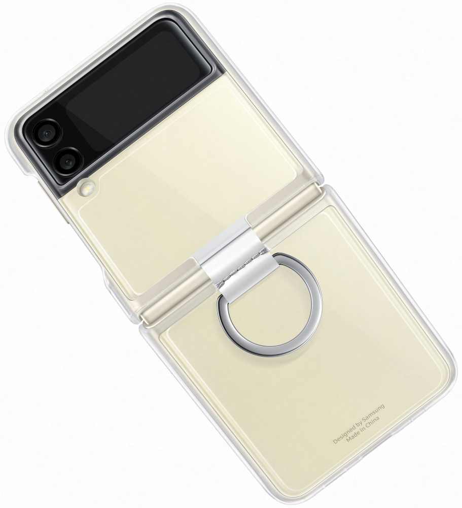 SAMSUNG Cover Ring Galaxy Z Flip3 5G Transparent (EF-QF711CTEGWW)