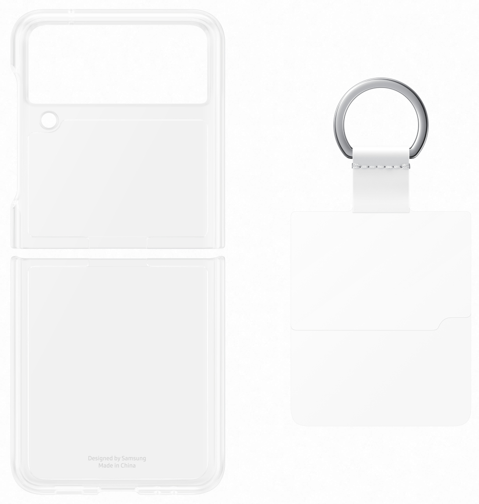 SAMSUNG Cover Ring Galaxy Z Flip3 5G Transparent (EF-QF711CTEGWW)