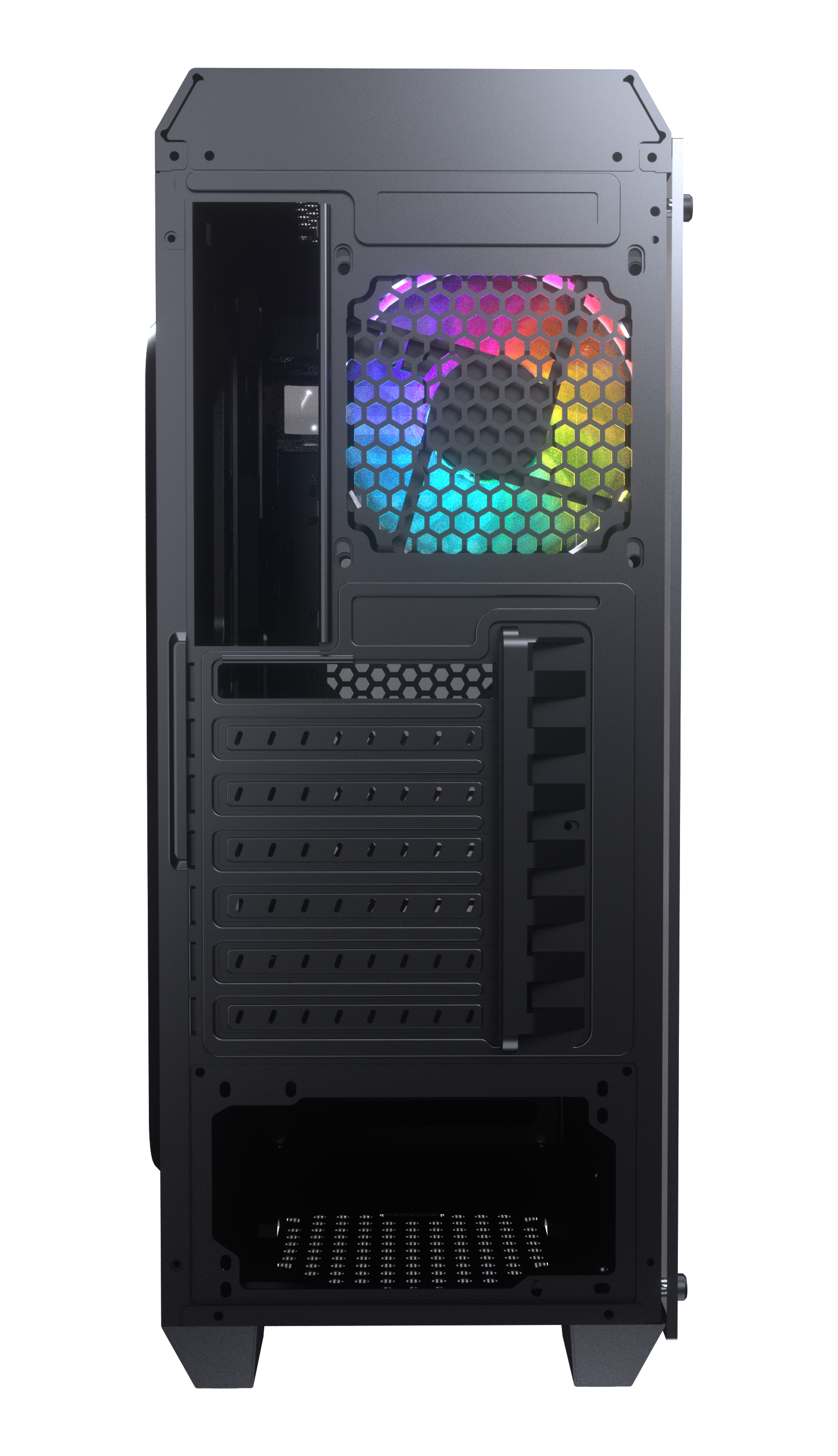 COUGAR MX331-T GAMING PC-Gehäuse, Schwarz