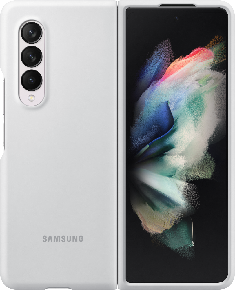 SAMSUNG Cover Galaxy Z Fold3 5G Silicone White (EF-PF926TWEGWW)