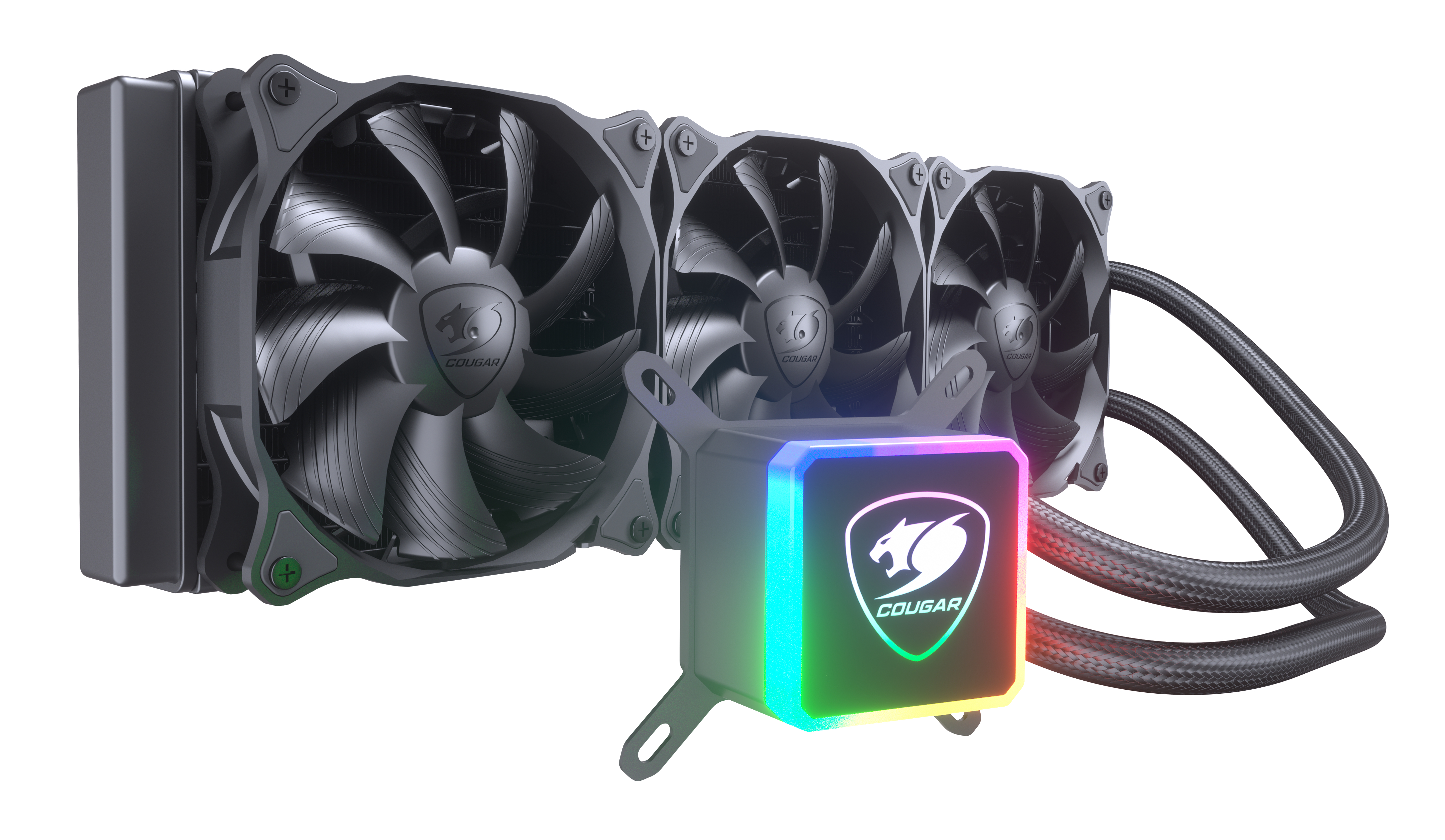 COUGAR AQUA 360 ARGB CPU Wasserkühlung, Schwarz