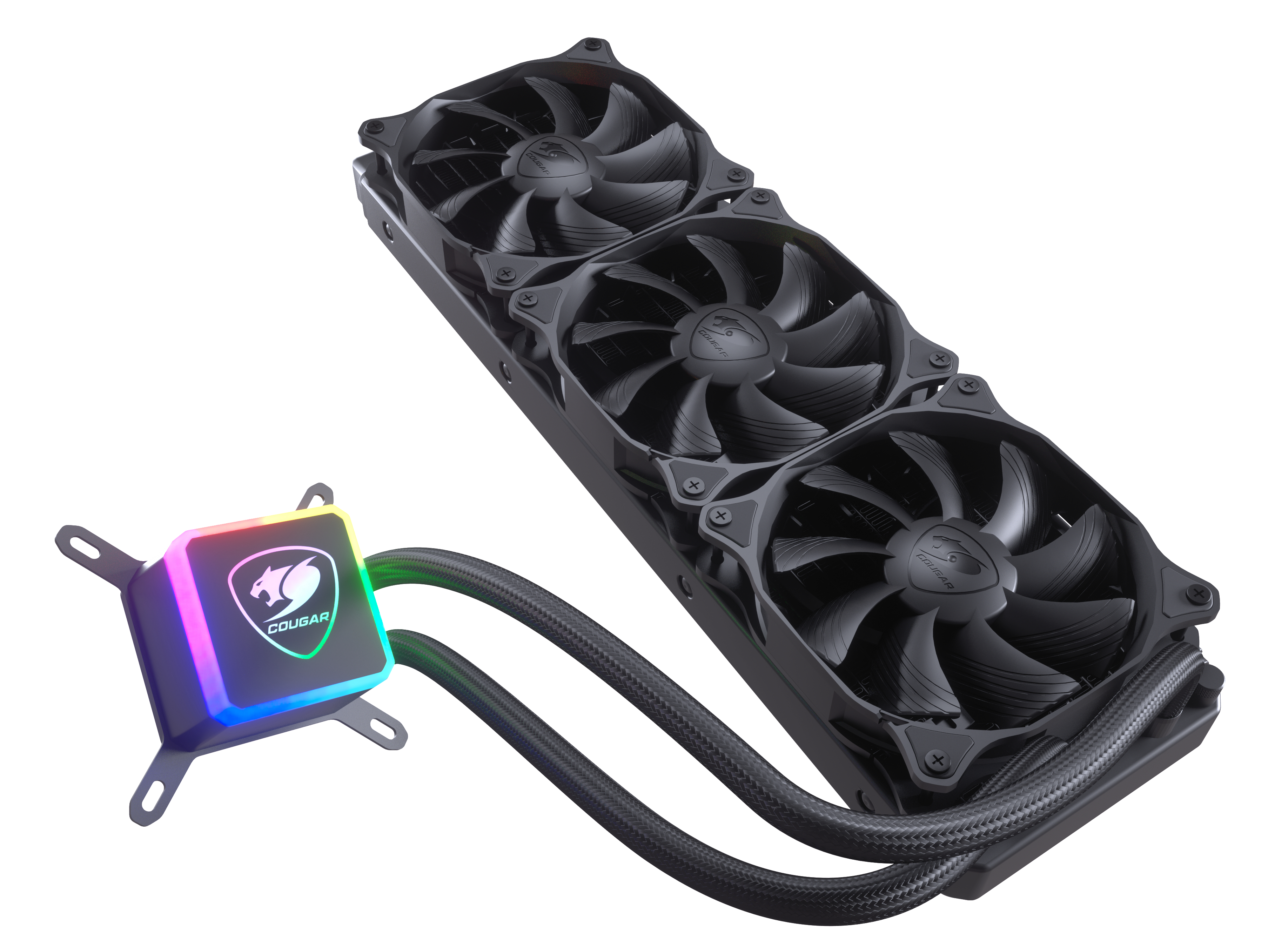 COUGAR AQUA 360 ARGB CPU Wasserkühlung, Schwarz