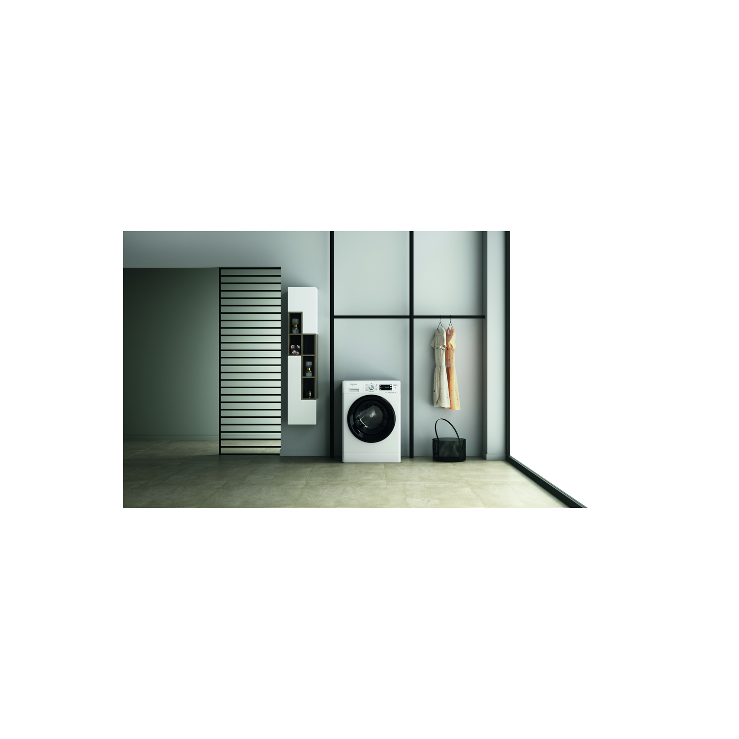 Lavadora carga frontal - Whirlpool FFB 9448 BV SP, 9 kg, 1400 rpm, 14 programas, Blanco