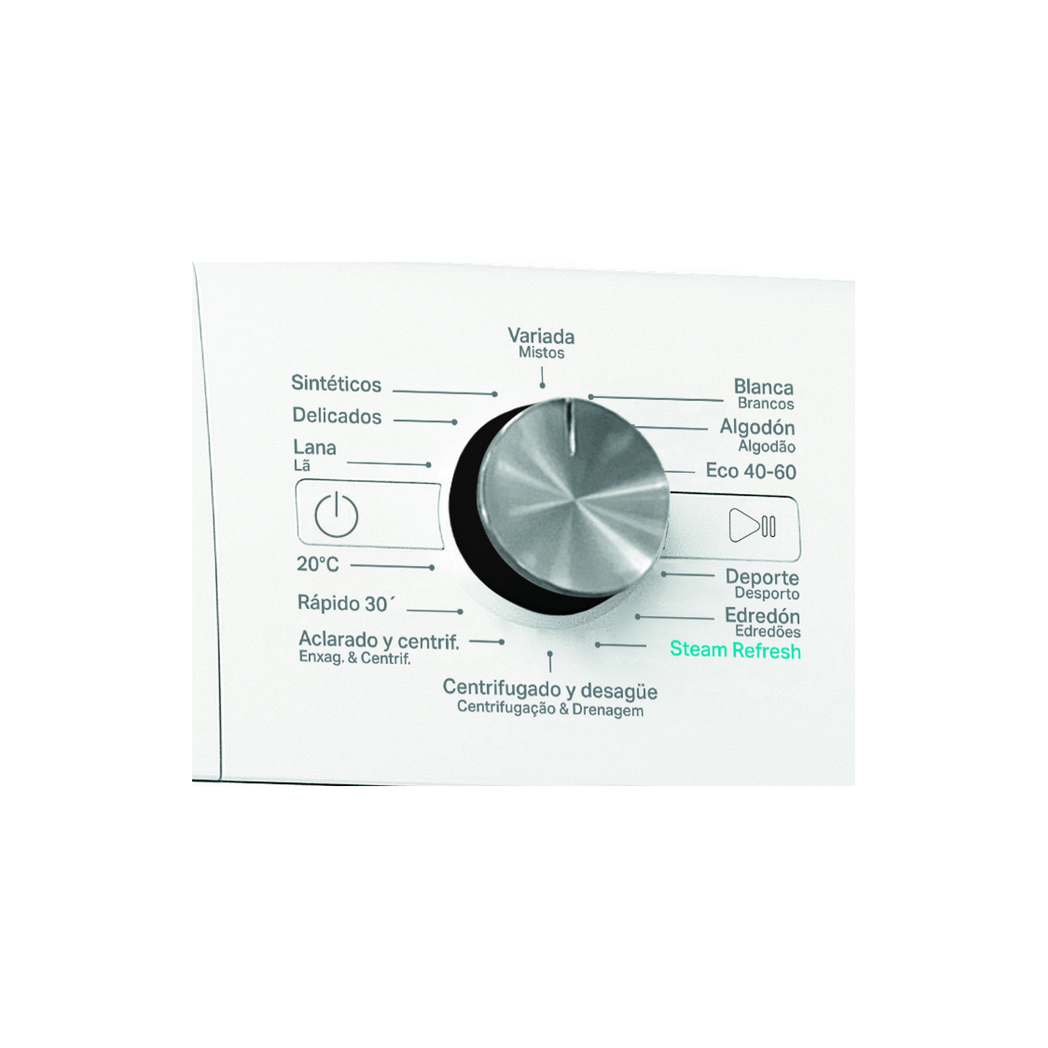 Lavadora carga frontal - Whirlpool FFB 9448 BV SP, 9 kg, 1400 rpm, 14 programas, Blanco