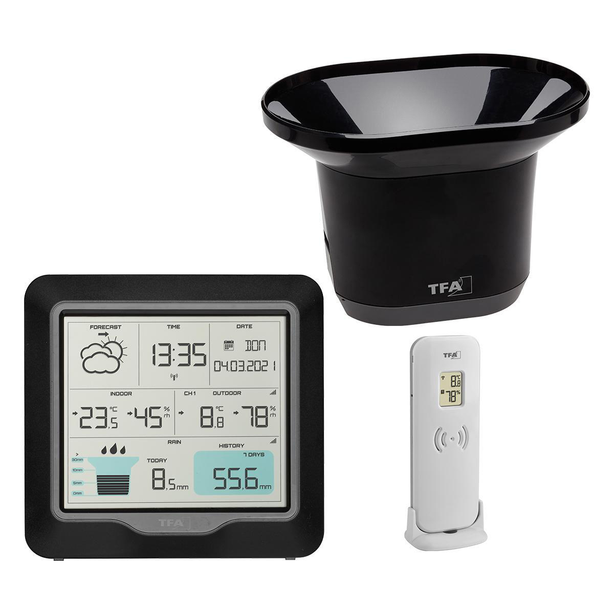 Funk-Wetterstation 35.1160.01 TFA RAIN PRO