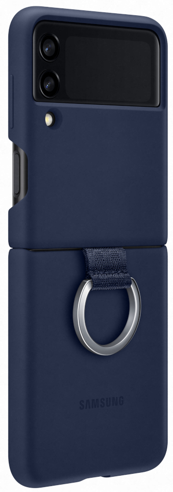 SAMSUNG Cover Ring Galaxy Z Flip3 5G Silicone Navy (EF-PF711TNEGWW)