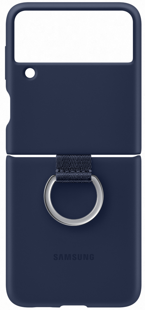 SAMSUNG Cover Ring Galaxy Z Flip3 5G Silicone Navy (EF-PF711TNEGWW)