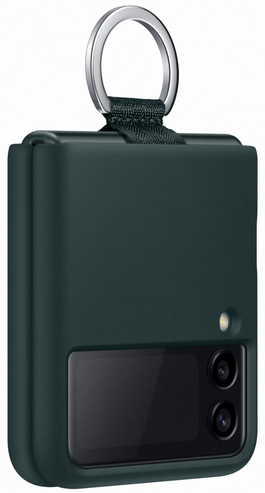 SAMSUNG Cover Ring Galaxy Z Flip3 5G Silicone Green (EF-PF711TGEGWW)