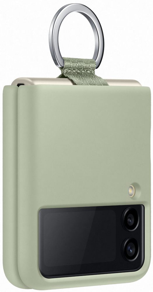 SAMSUNG Cover Ring Galaxy Z Flip3 5G Silicone Olive Green (EF-PF711TMEGWW)