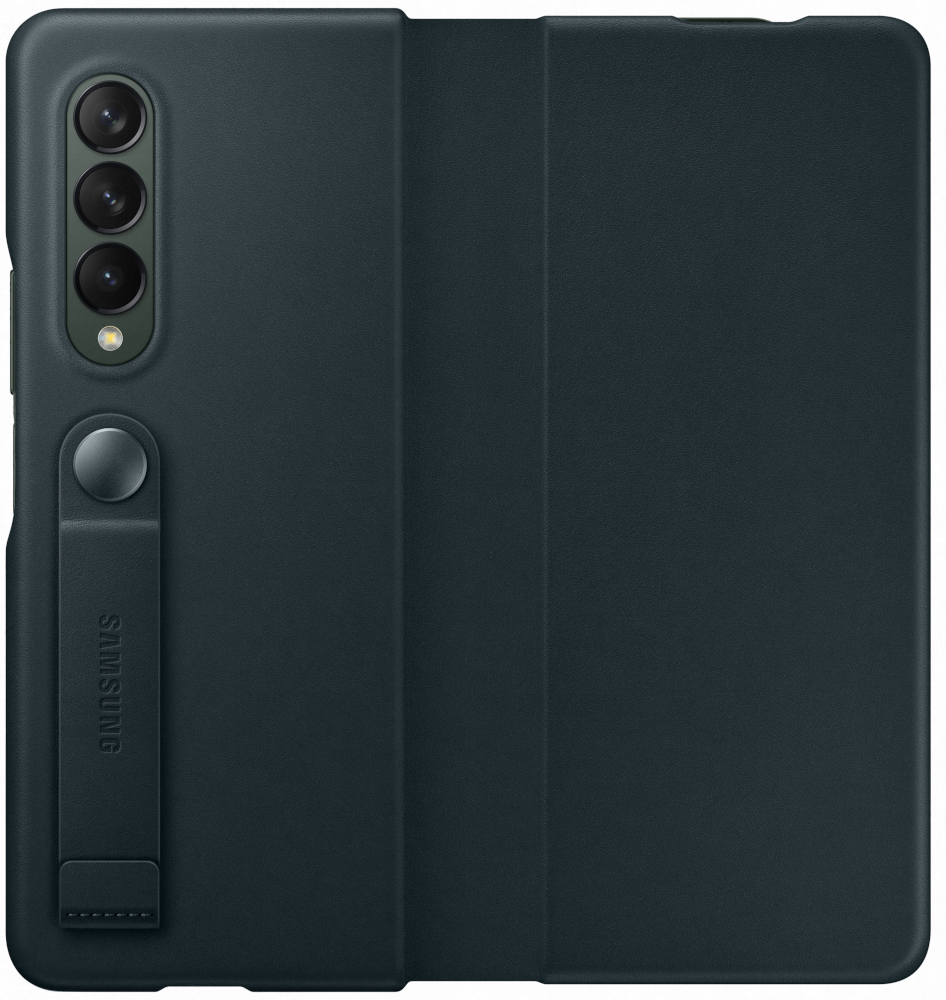 SAMSUNG Flipcover Galaxy Z Fold3 5G Leather Green (EF-FF926LGEGWW)