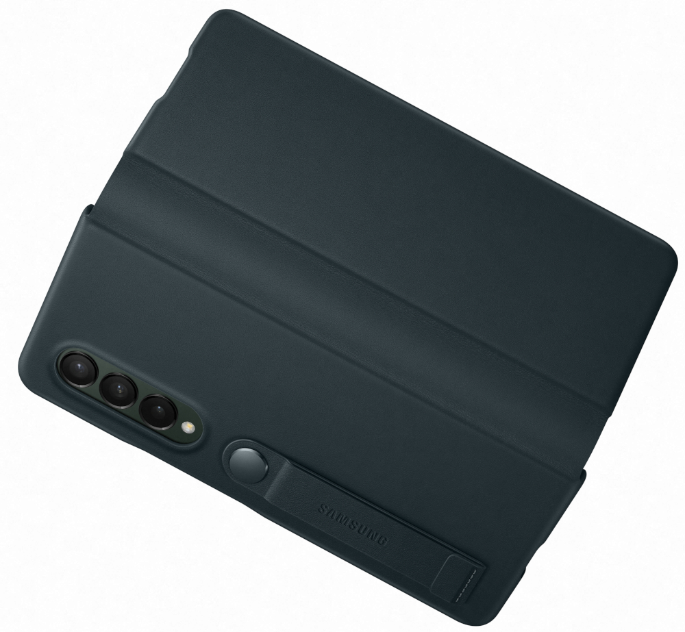 SAMSUNG Flipcover Galaxy Z Fold3 5G Leather Green (EF-FF926LGEGWW)