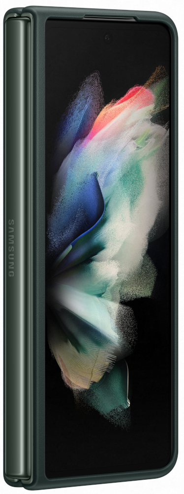 SAMSUNG Cover Galaxy Z Fold3 5G Leather Green (EF-VF926LGEGWW)