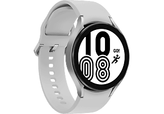 SAMSUNG Galaxy Watch 4 (SM-R870) (44 mm), ezüst +töltőállomás (EP-P6300)