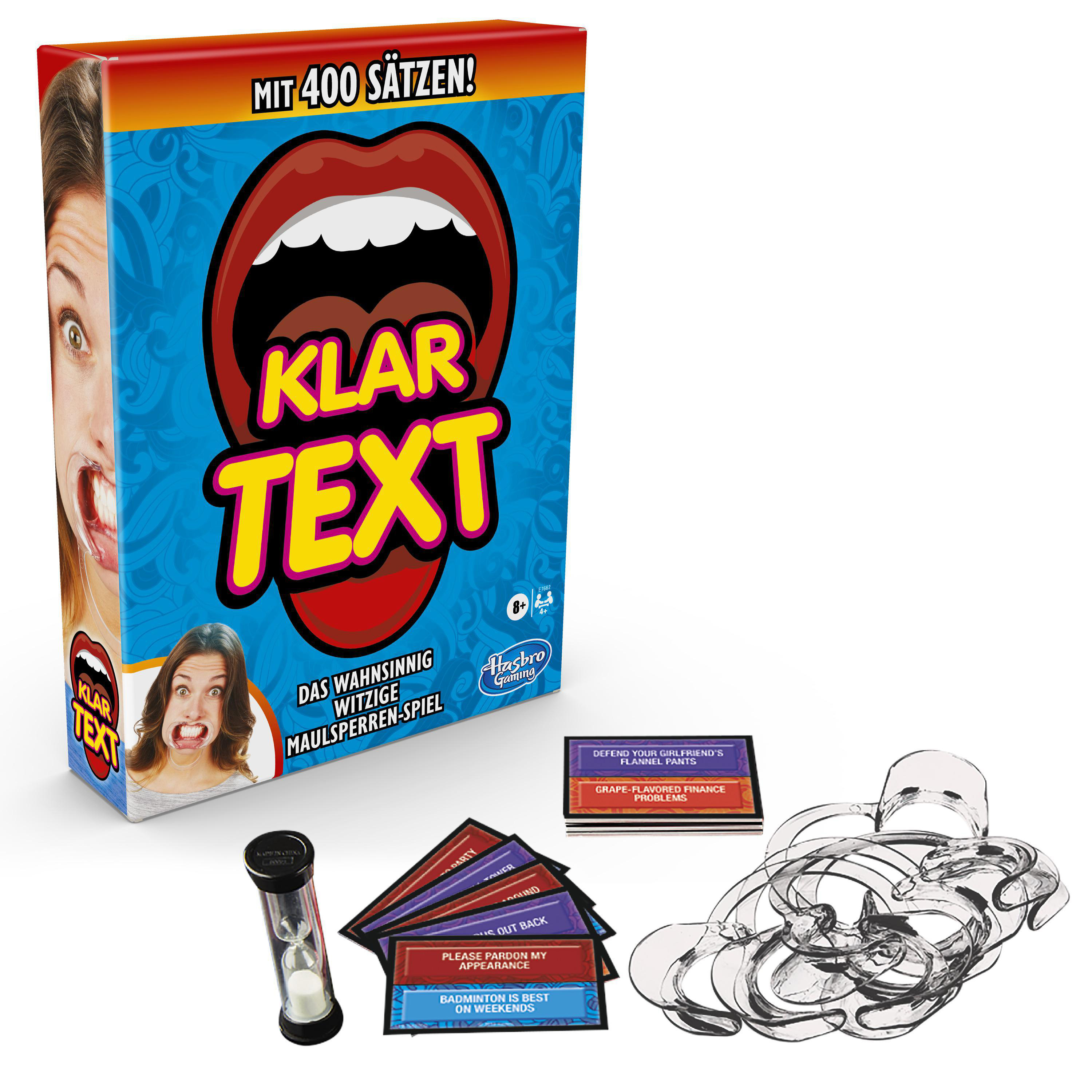 HASBRO GAMING Klartext Gesellschaftsspiel Mehrfarbig