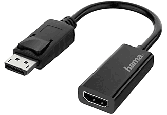 Aardewerk scheiden bezorgdheid HAMA DisplayPort-kabel naar HDMI Zwart kopen? | MediaMarkt