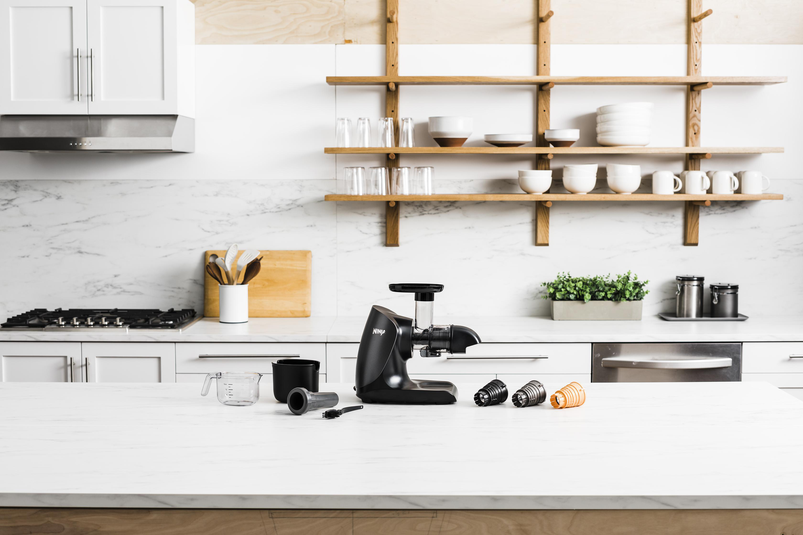 NINJA IC100EU Slow Juicer Slow Juicer 150 Watt, Grau/Schwarz