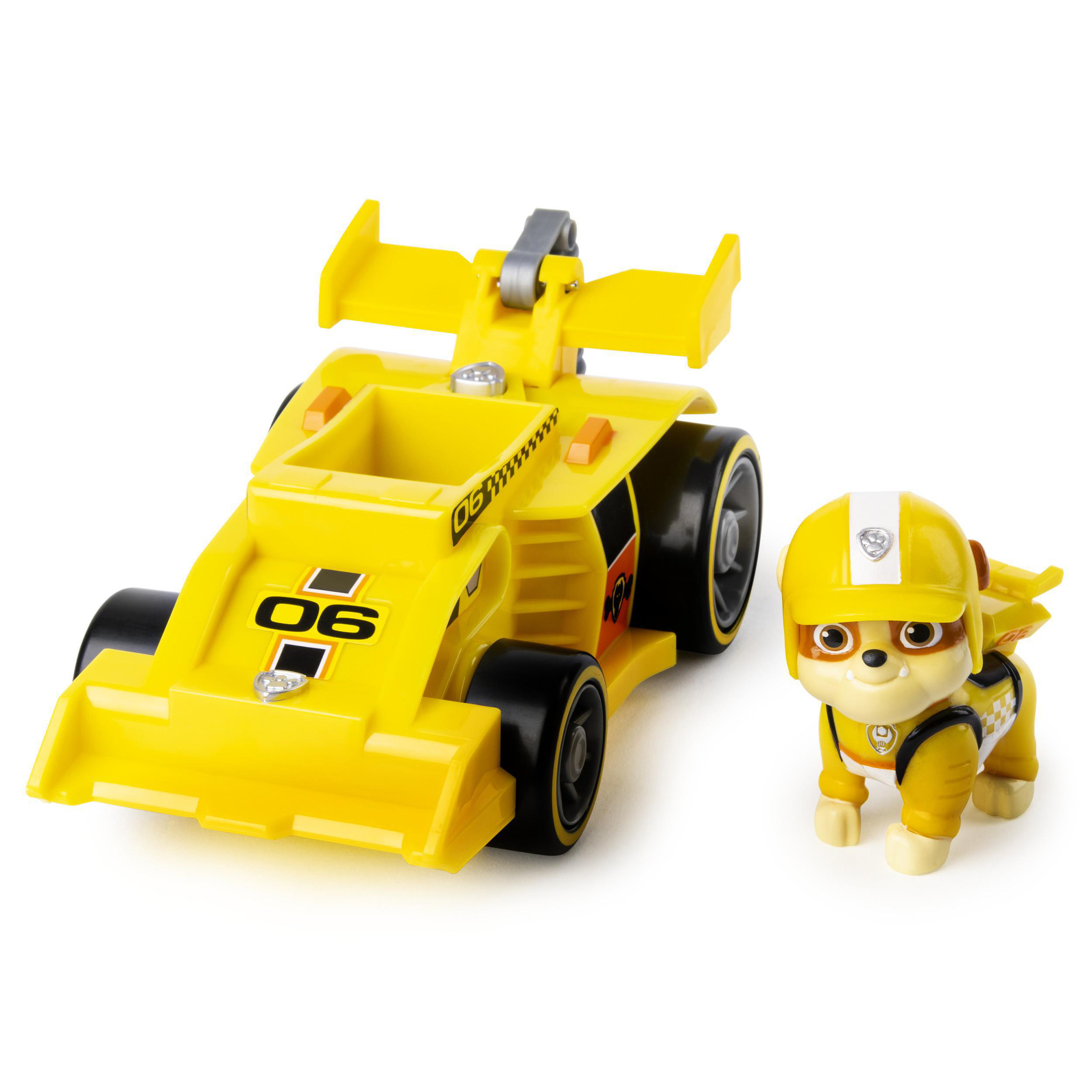 SPIN MASTER Paw Mehrfarbig Patrol Rubble Ready, Spielset Race, Rescue Themed Vehicle