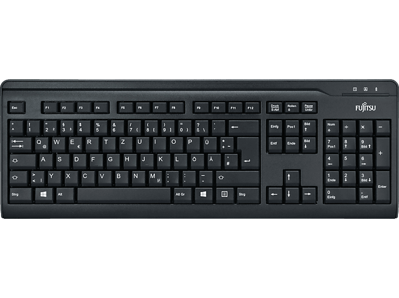 FUJITSU KB410 USB, Schwarz | Tastaturen