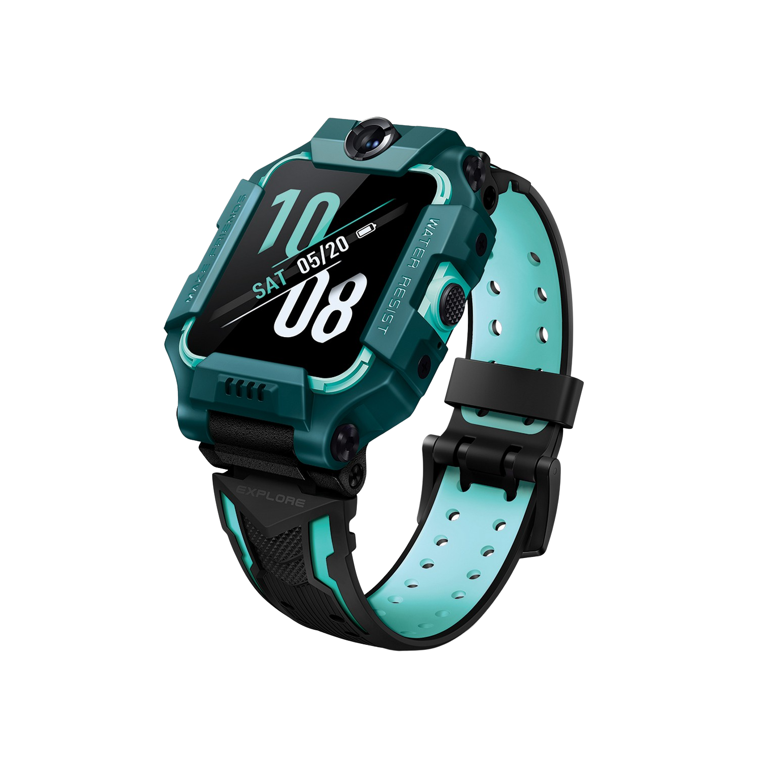 Smartwatch Para Niños oppo imoo watchphone z6 verde reloj inteligente llamada y videollamada localizador gps pantalla resistente al agua green 95 h ipx8 de 8mp+5mp abatible amoled 8gb 4g