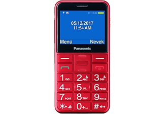 PANASONIC KX-TU150EXRN Piros Kártyafüggetlen Mobiltelefon