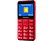 PANASONIC KX-TU150EXRN Piros Kártyafüggetlen Mobiltelefon