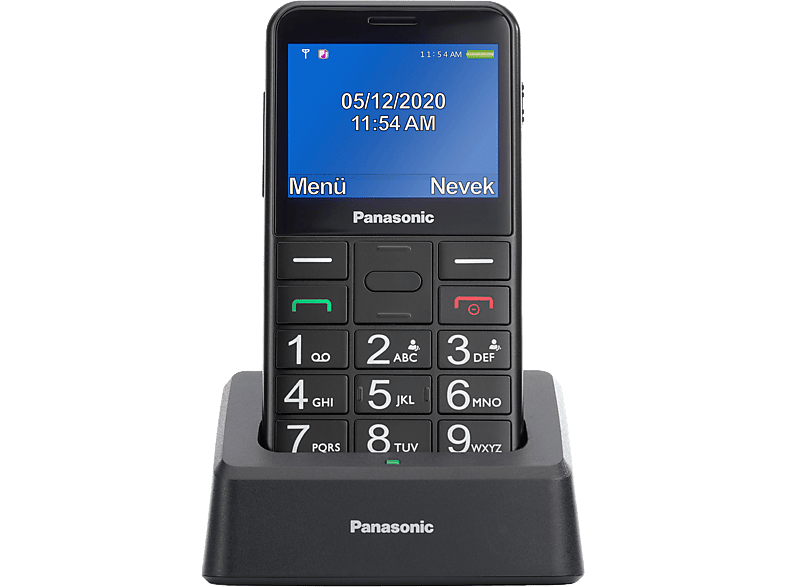 PANASONIC KX-TU155EXBN Fekete kártyafüggetlen Mobiltelefon