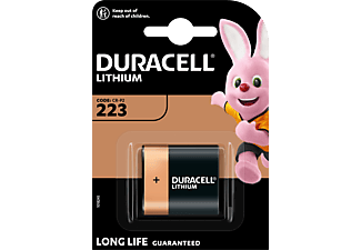 DURACELL Specialty Ultra Lithium 223 Fotobatterie, Einzelpackung (DL223A/CR223A)