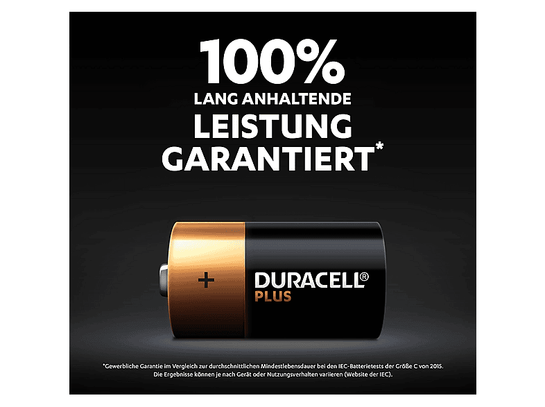 Duracell C Plus Batterie, 2er Pack — Foto 3 von 5