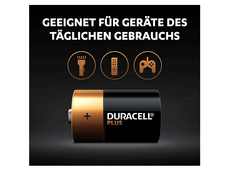 Duracell D Plus Batterie, 2er Pack — Foto 2 von 5