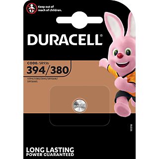 DURACELL Specialty 394 Silver Oxide Batterie, Einzelpackung (D394/V394)