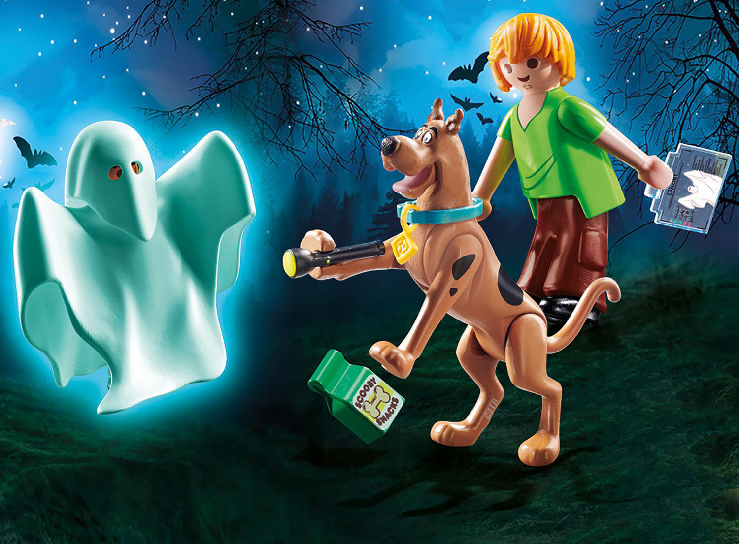 PLAYMOBIL 70287 SCOOBY-DOO! Geist Shaggy Scooby mit Mehrfarbig Spielset, 