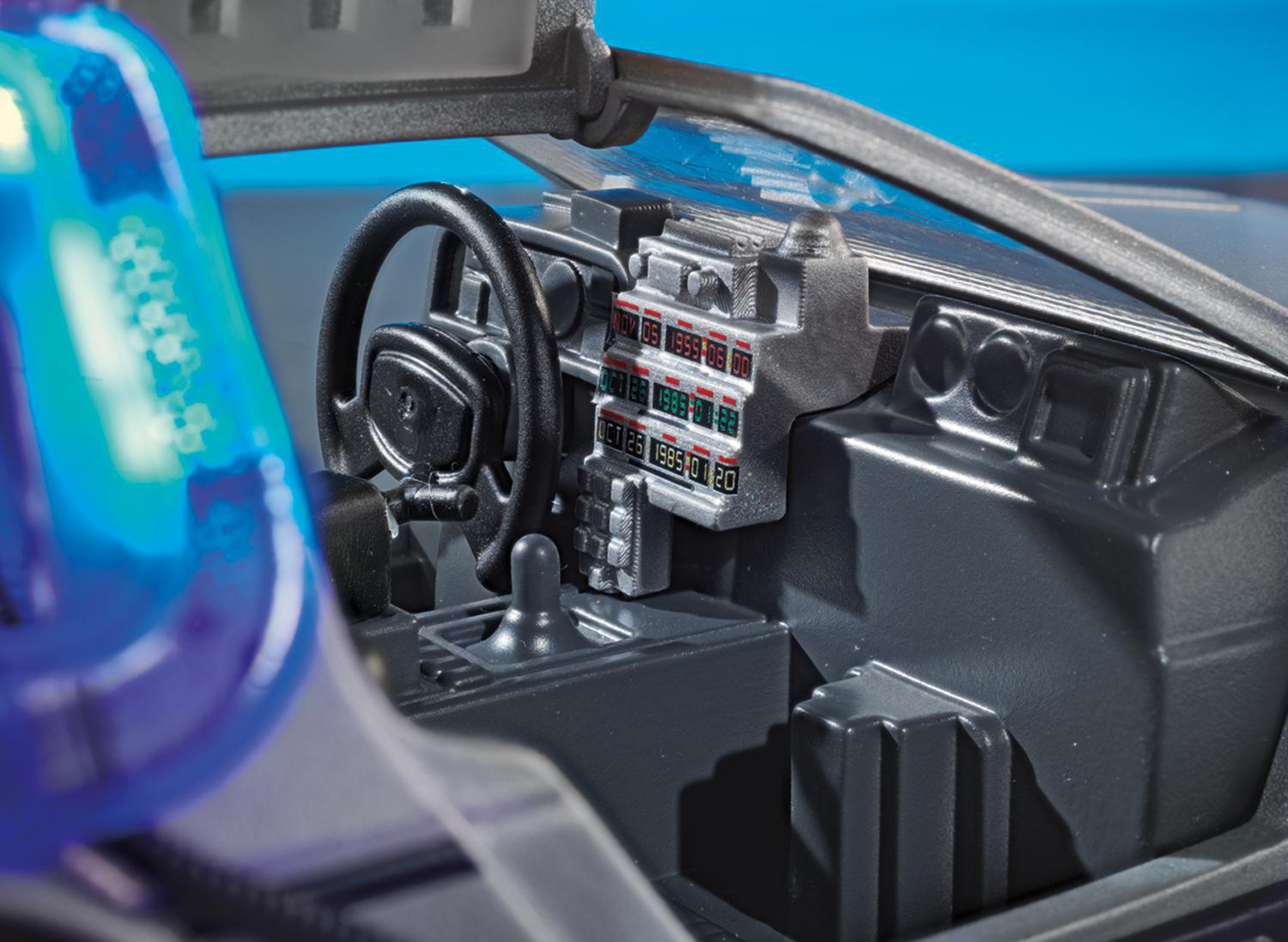PLAYMOBIL 70317 Back to the Future DeLorean Spielset, Mehrfarbig