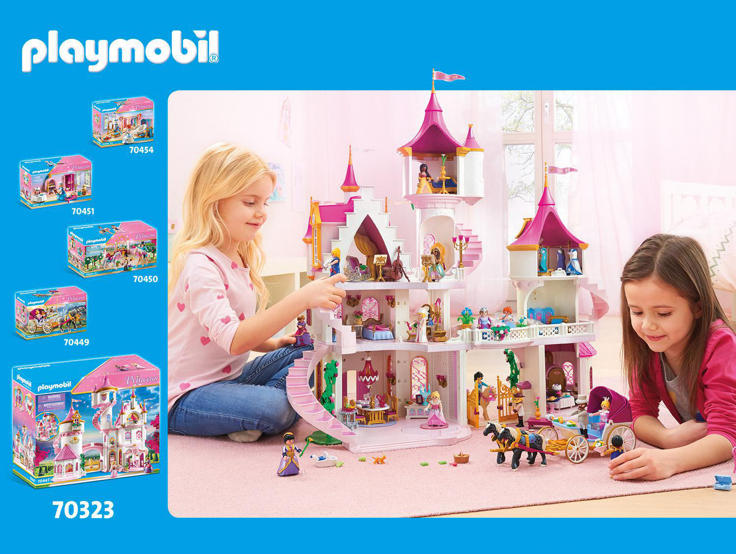PLAYMOBIL 70323 Königliches Picknick im Park Adventskalender, Mehrfarbig