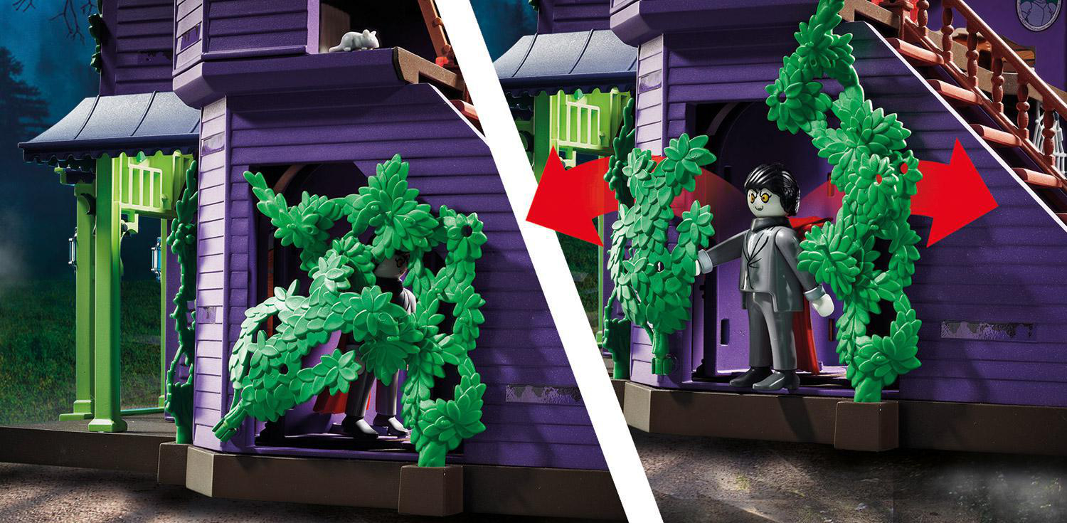 PLAYMOBIL 70361 SCOOBY-DOO! Abenteuer im Geisterhaus Spielset, Mehrfarbig