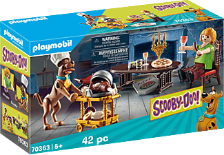 PLAYMOBIL 70363 SCOOBY-DOO! Abendessen mit Shaggy Spielset, Mehrfarbig