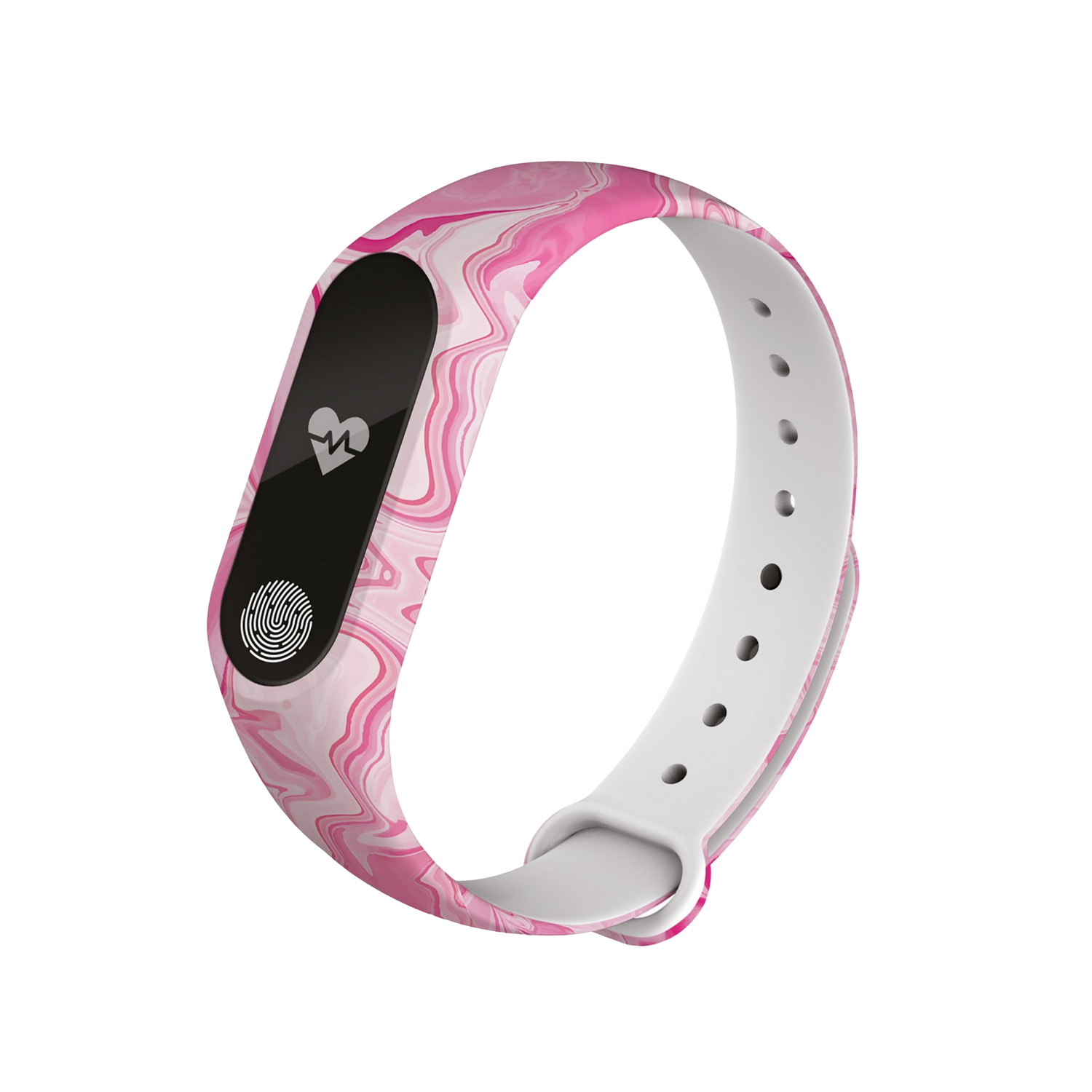 Pulsera de actividad infantil Muvit iO MIOSMB028, Para niños Presión  sanguínea, Podómetro, Pulsómetro, Pink Marmol
