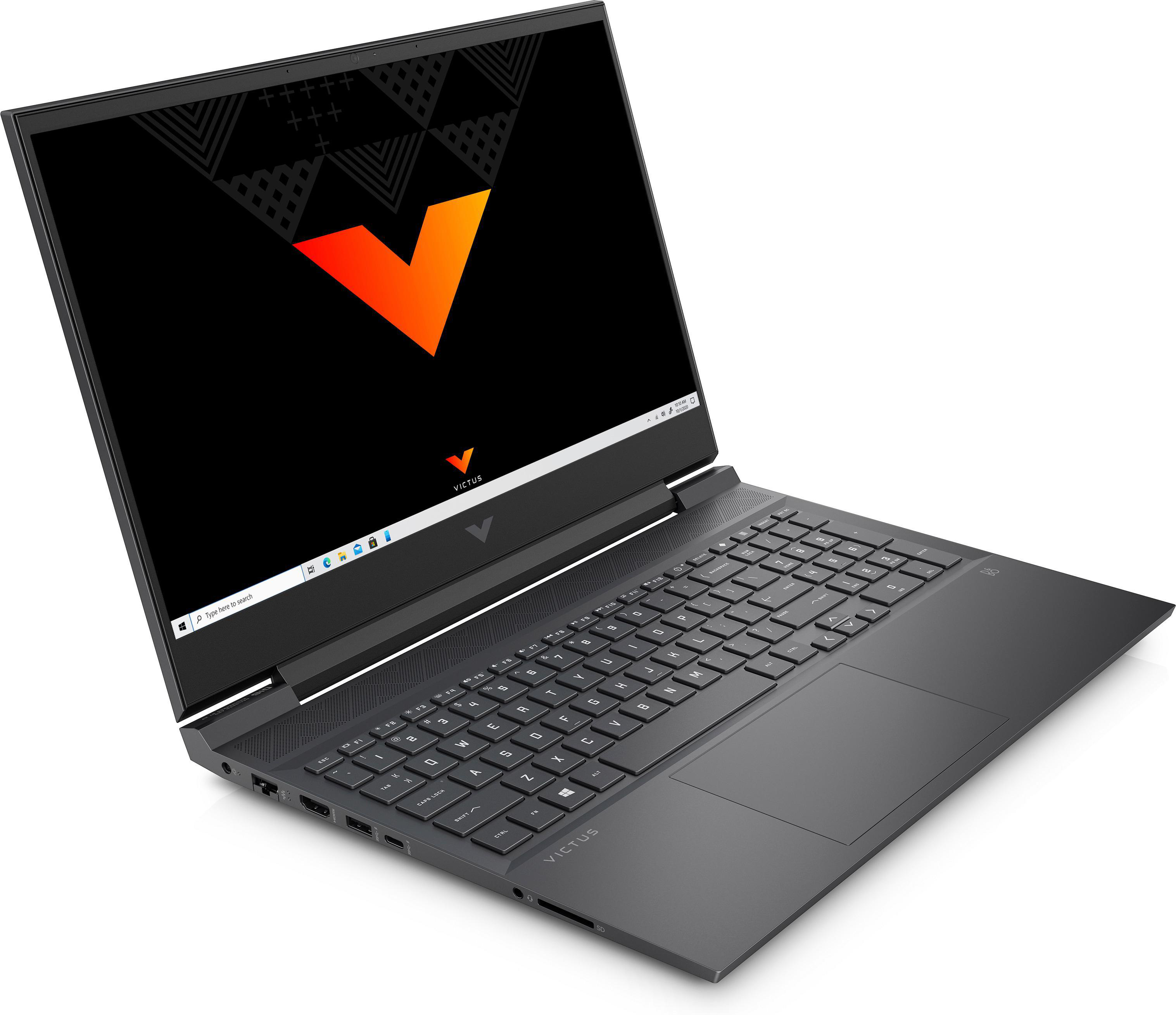 HP VICTUS 16-E0385NG - 16,1 Zoll - AMD Ryzen™ 7 5800H - 16 GB - 512 GB - NVIDIA GeForce RTX™ 3060 - Windows 10 Home (64 Bit)