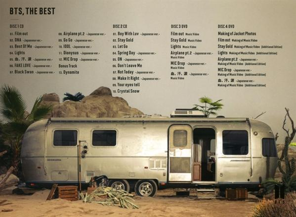 BTS - BTS, The Best Limited Edition B (2CD + 2 DVD)  - (CD + DVD Video)