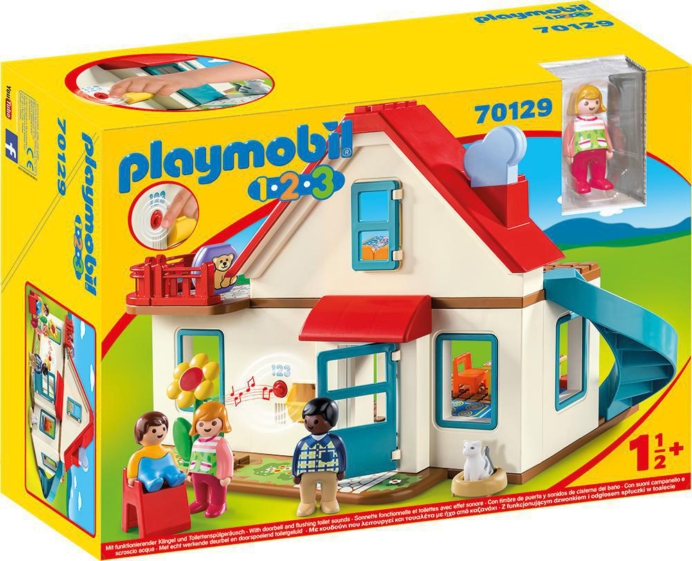 PLAYMOBIL 70129 Einfamilienhaus Mehrfarbig Spielset