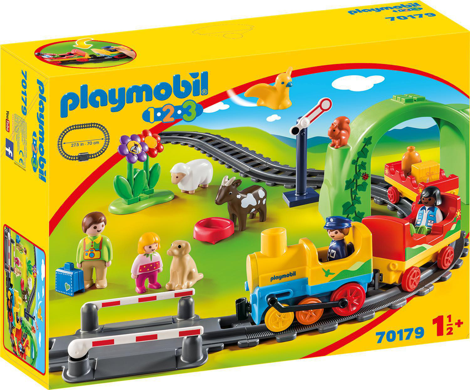 70179 PLAYMOBIL erste Mehrfarbig Spielset, Meine Eisenbahn