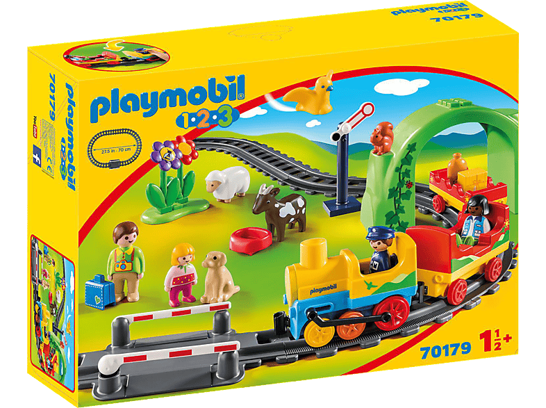 70179 PLAYMOBIL erste Mehrfarbig Spielset, Meine Eisenbahn