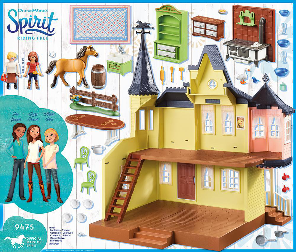 PLAYMOBIL 9475 Luckys glückliches Zuhause Spielset, Mehrfarbig